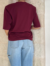 T-shirt con spalline e ricamo - Kostumn1