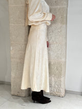 Gonna Midi avorio in jacquard - You decide