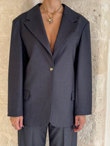 Giacca Blazer Oversize graphite - Bohemian Vi
