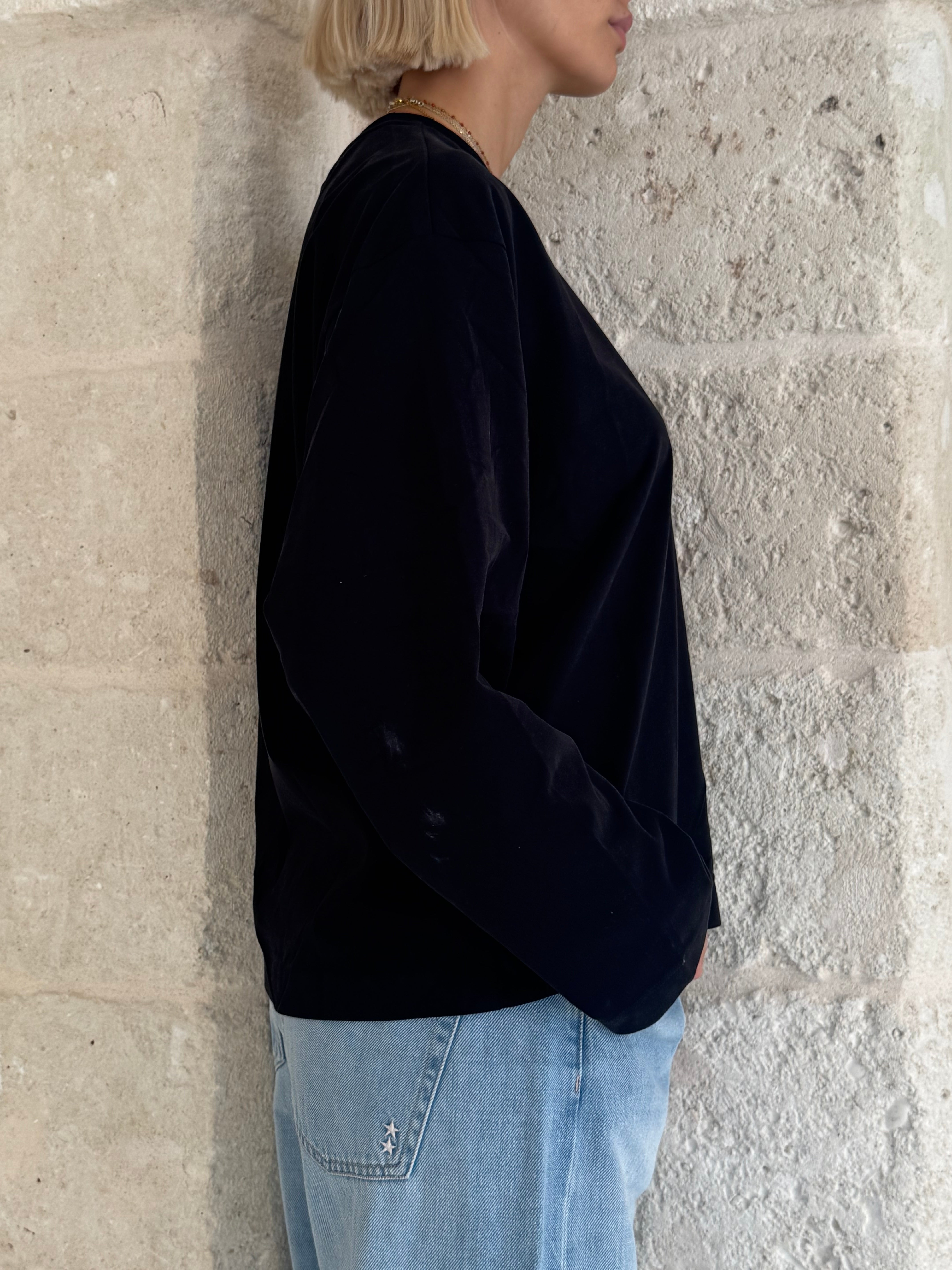 Maglia Noir con manica lunga - Eleh