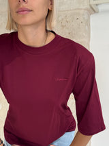 T-shirt con spalline e ricamo - Kostumn1