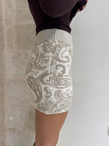 Gonna fantasia cashmere - Glamorous