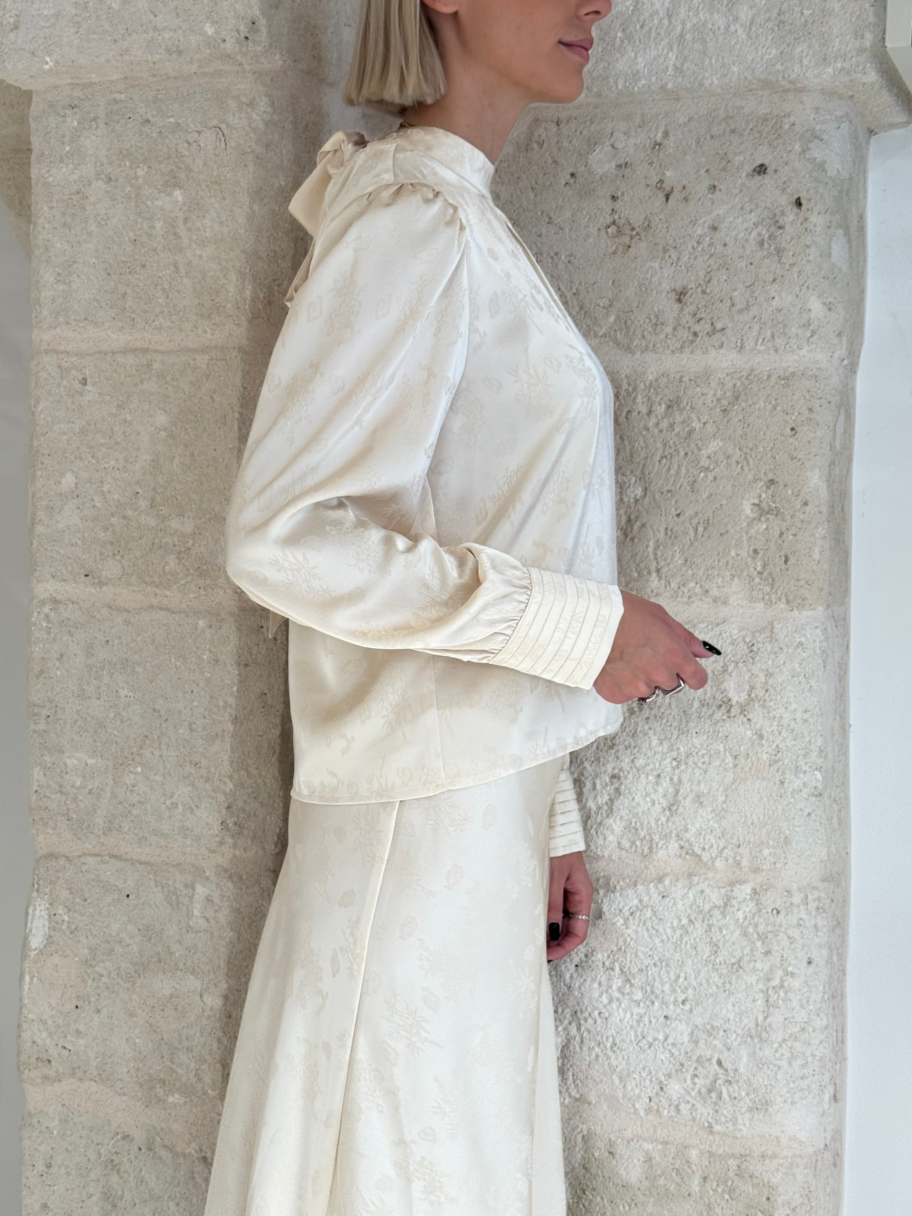 Camicia avorio in jacquard - You decide