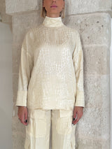 Camicia croco avorio - Bohemian Vi