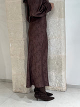 Gonna midi moro in jacquard - You decide