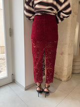 Gonna in pizzo rossa - Kostumn1