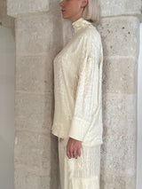 Camicia croco avorio - Bohemian Vi