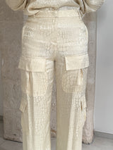 Pantalone Croco con tasconi - Bohemian Vi