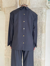 Giacca Blazer Oversize graphite - Bohemian Vi