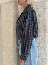 Camicia Duo a quadri con canotta - Eleh