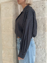 Camicia Duo a quadri con canotta - Eleh