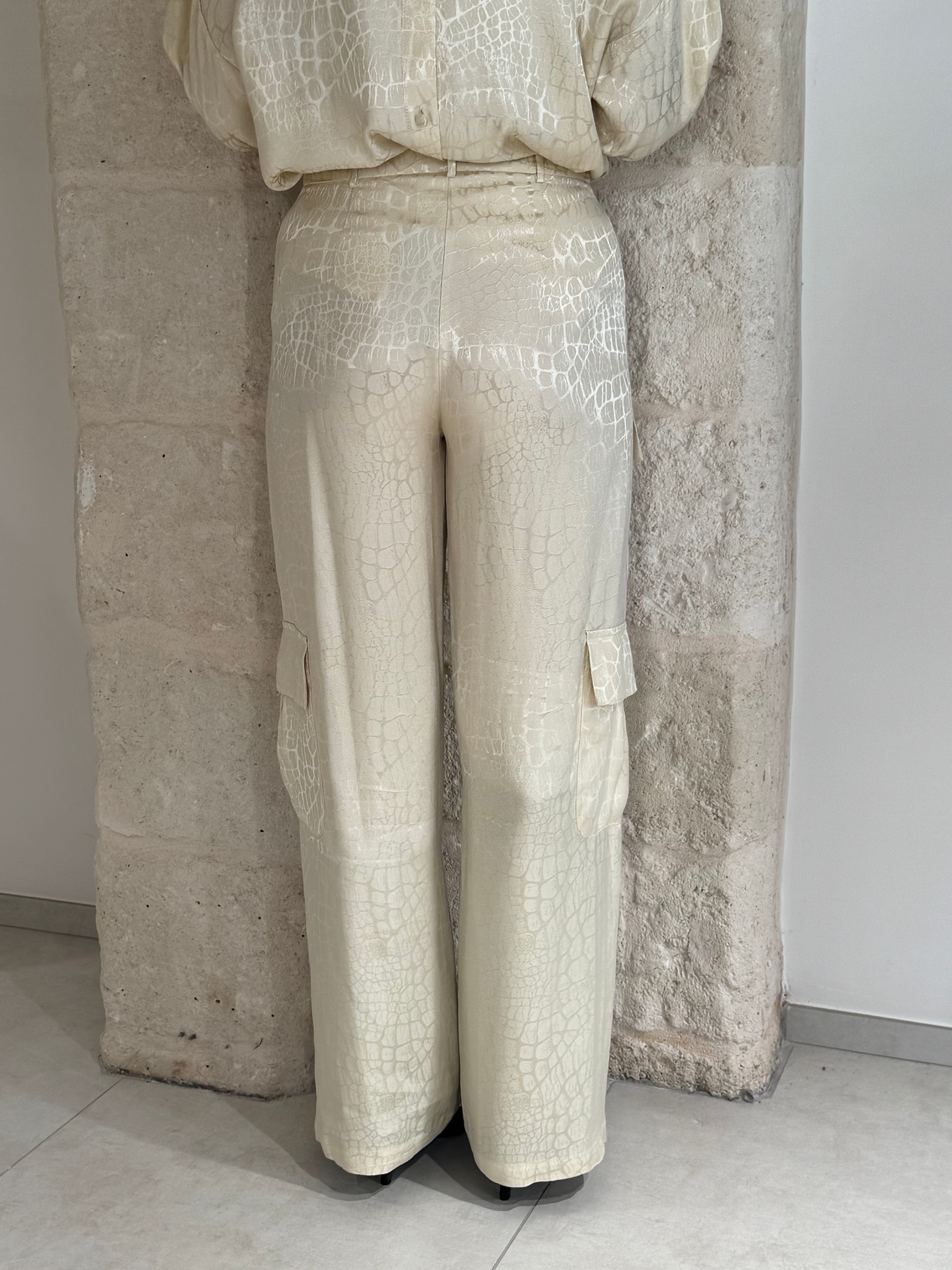 Pantalone Croco con tasconi - Bohemian Vi