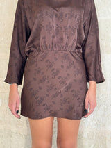 Vestito corto moro in jacquard - You decide