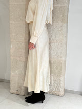 Gonna Midi avorio in jacquard - You decide