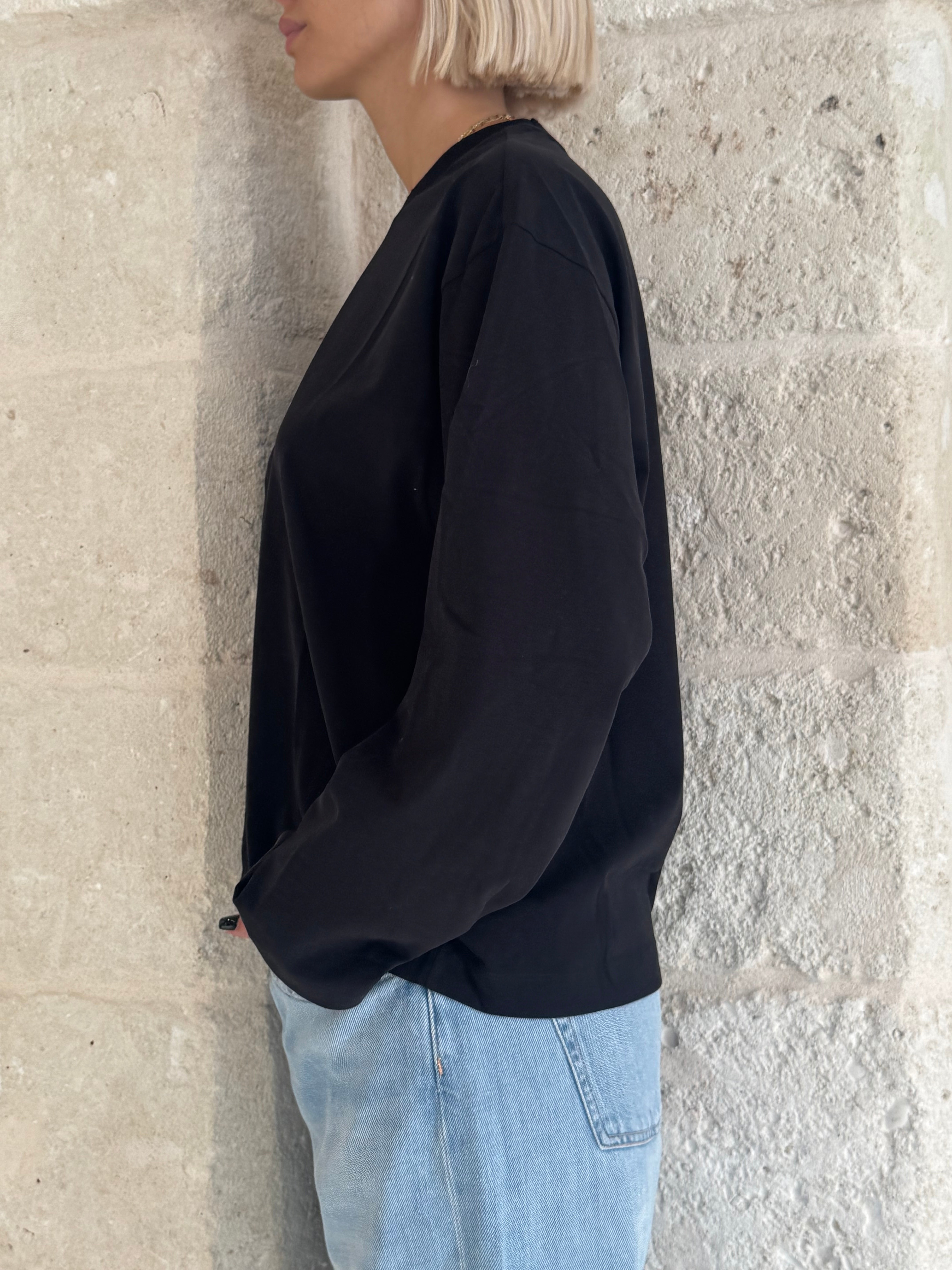 Maglia Noir con manica lunga - Eleh