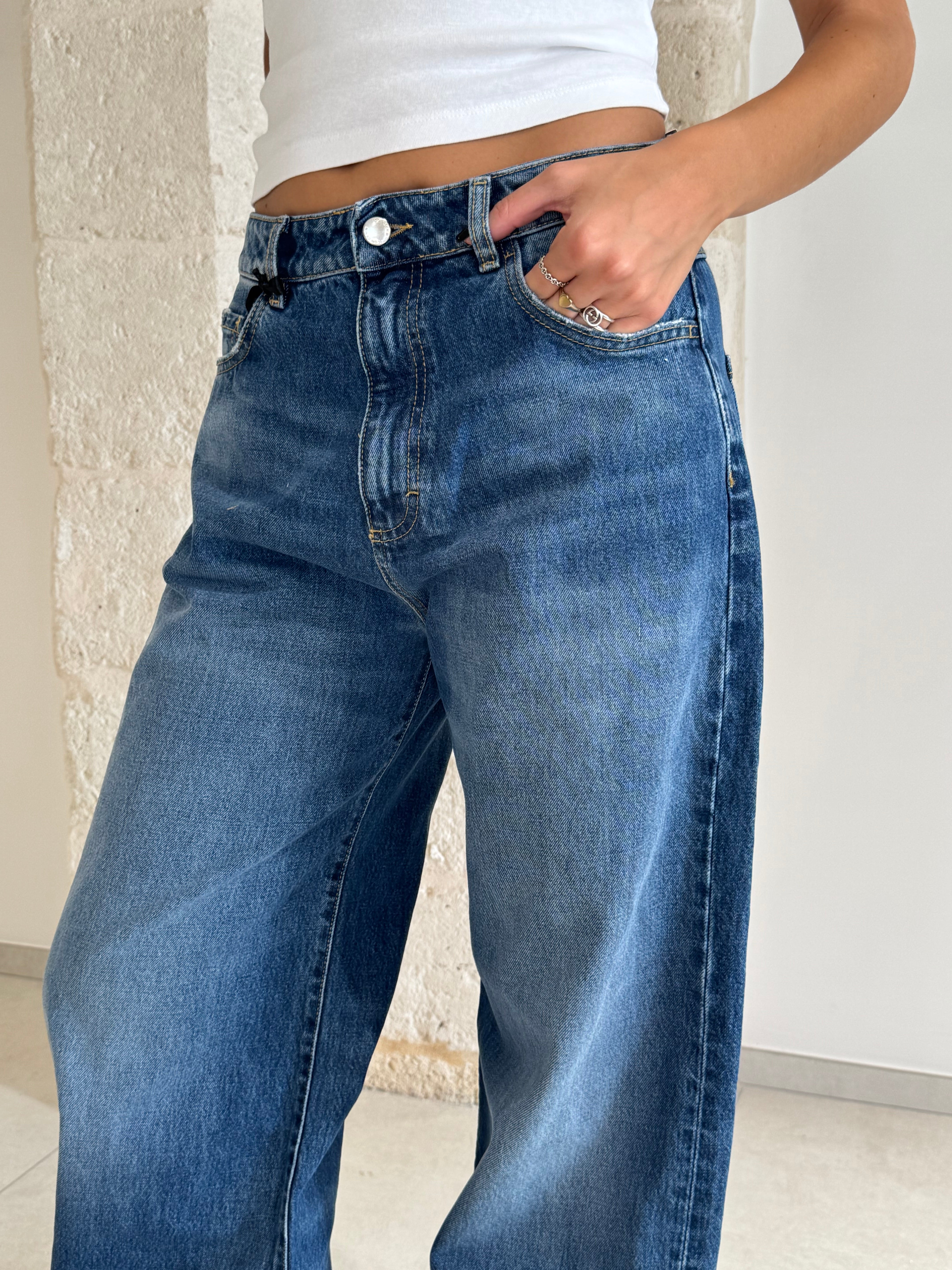 Jeans Debby con gamba larga - Icon Denim