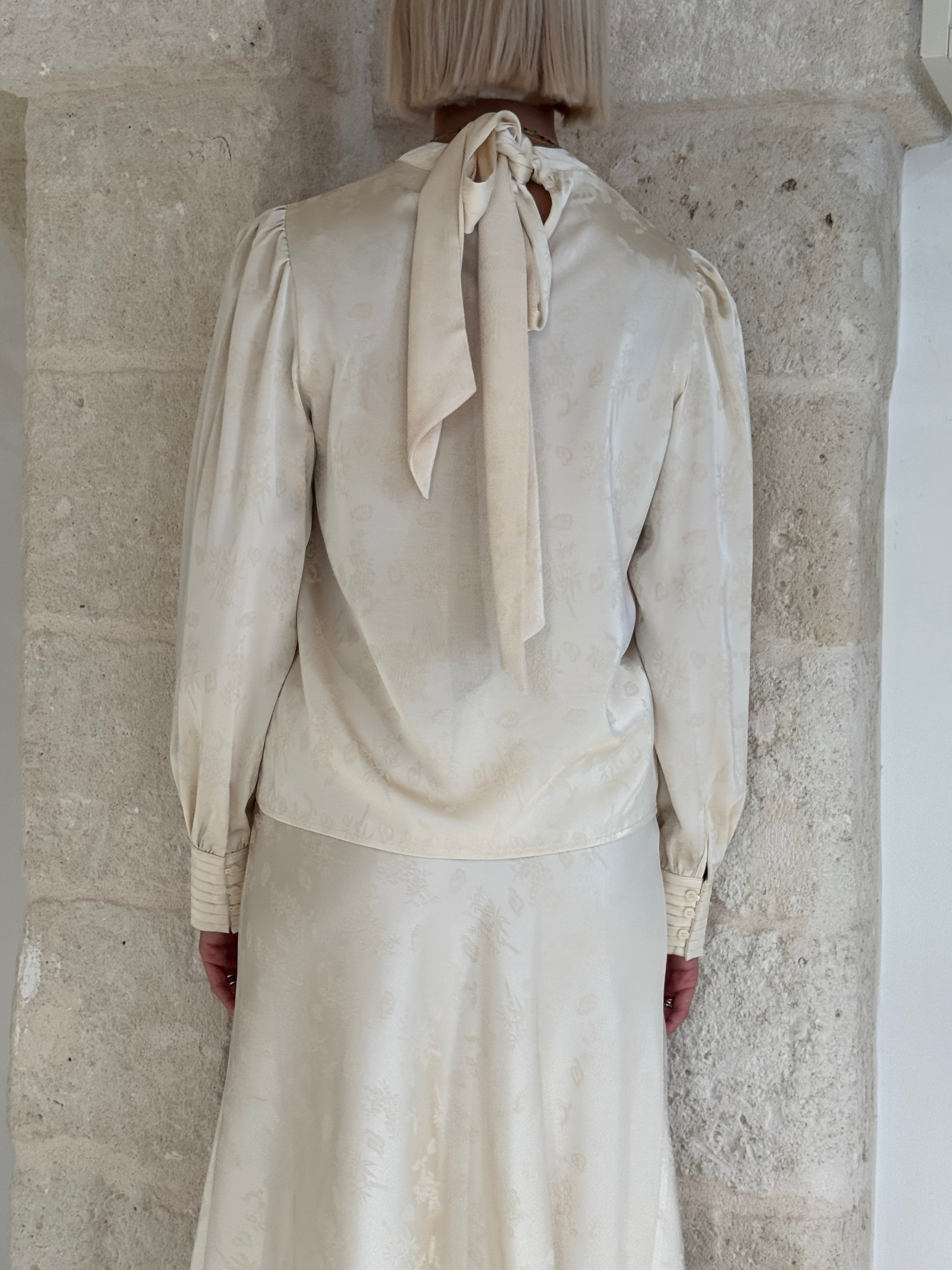 Camicia avorio in jacquard - You decide
