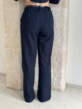 Pantalone blu dritto - Zahjr