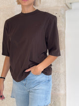 T-shirt con spalline e ricamo - Kostumn1