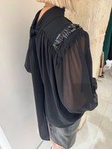 Camicia velata con spalline - Zahjr