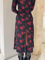 Vestito rose rosse - Tensione In