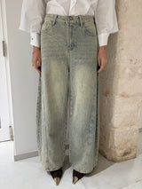 Jeans Baggy con sfondo sabbia - You Decide