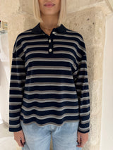 Polo a righe blu - You decide
