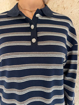 Polo a righe blu - You decide
